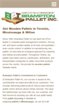 Mobile Screenshot of bramptonpallet.com